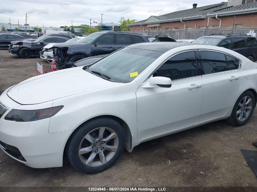 2012 Acura Tl VIN: 19UUA8F59CA801610 Lot: 12024945