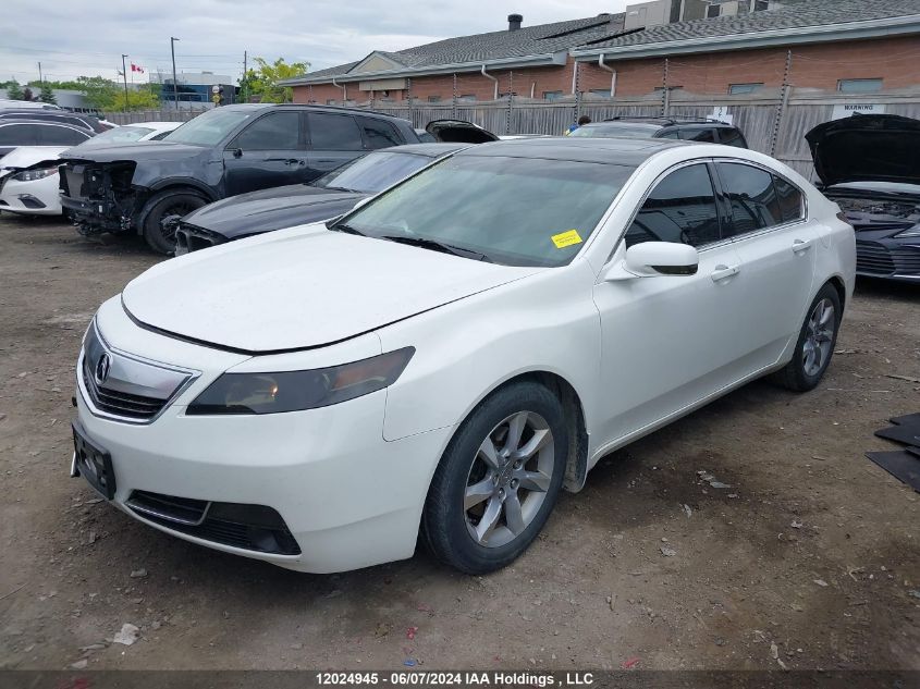 2012 Acura Tl VIN: 19UUA8F59CA801610 Lot: 12024945