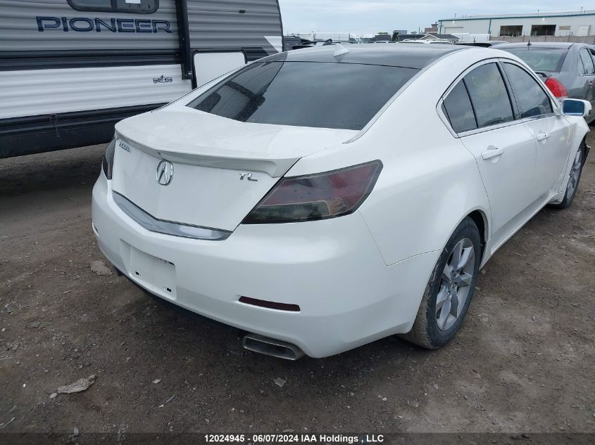 2012 Acura Tl VIN: 19UUA8F59CA801610 Lot: 12024945