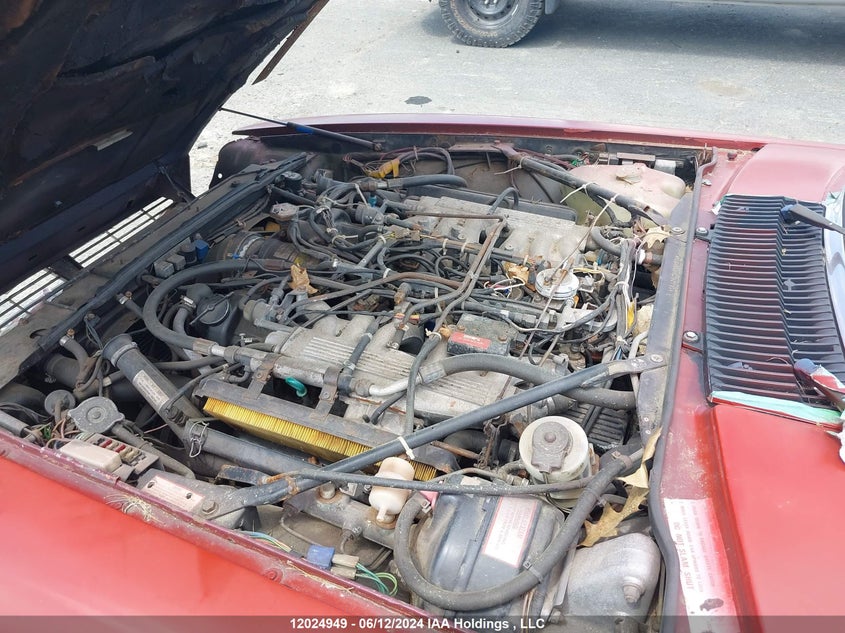 1987 Jaguar Xjsc VIN: SAJNL304XHC141834 Lot: 12024949