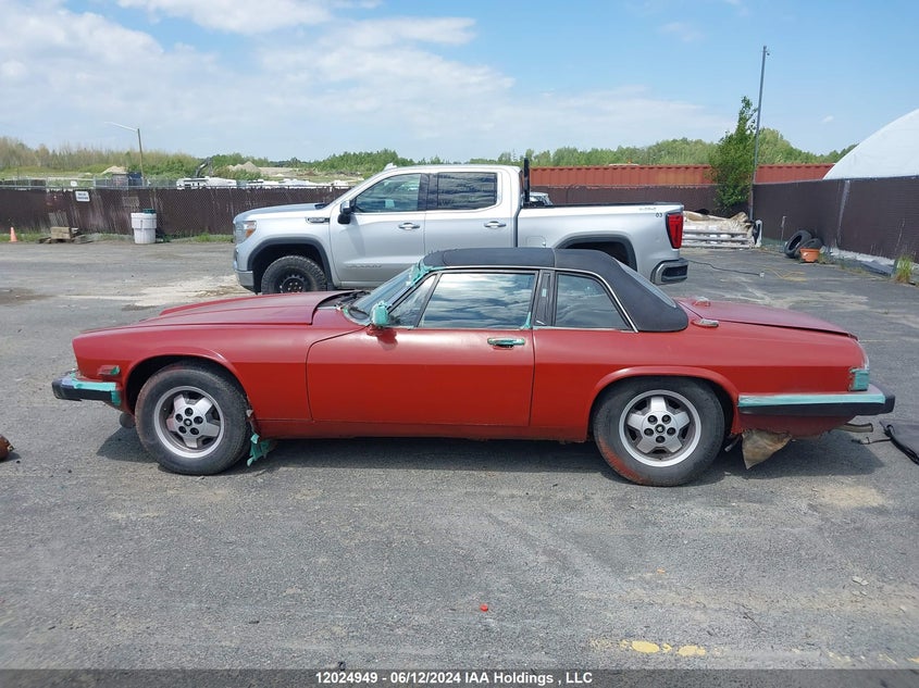 1987 Jaguar Xjsc VIN: SAJNL304XHC141834 Lot: 12024949