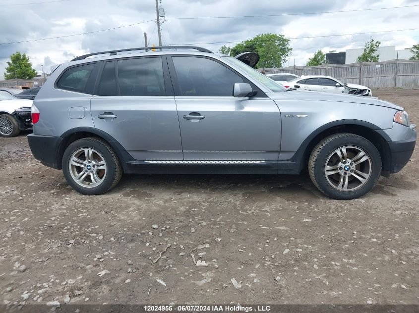 2005 BMW X3 VIN: WBXPA93475WD15628 Lot: 12024955