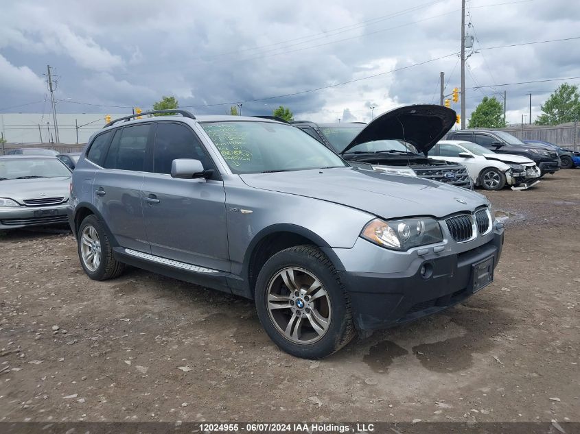 2005 BMW X3 VIN: WBXPA93475WD15628 Lot: 12024955