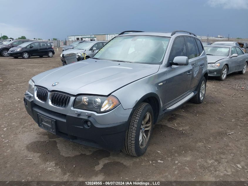 2005 BMW X3 VIN: WBXPA93475WD15628 Lot: 12024955