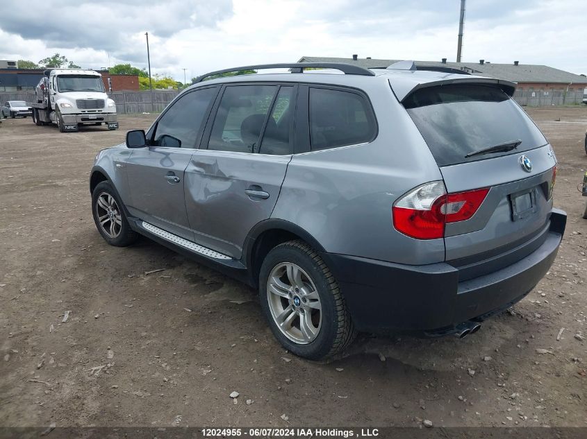 2005 BMW X3 VIN: WBXPA93475WD15628 Lot: 12024955