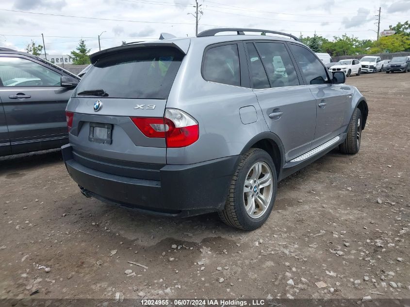 2005 BMW X3 VIN: WBXPA93475WD15628 Lot: 12024955