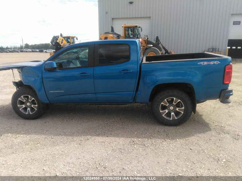 2022 Chevrolet Colorado VIN: 1GCGTBEN5N1255749 Lot: 12024958