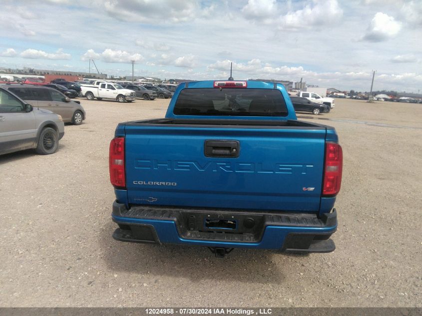 2022 Chevrolet Colorado VIN: 1GCGTBEN5N1255749 Lot: 12024958