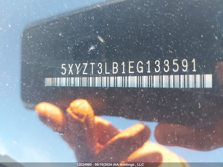 2014 Hyundai Santa Fe Sport 2.4 Base VIN: 5XYZT3LB1EG133591 Lot: 12024960