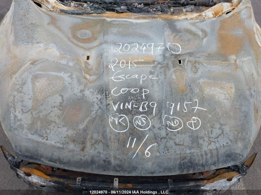 2015 Ford Escape Se VIN: 1FMCU9G96FUB99157 Lot: 12024970