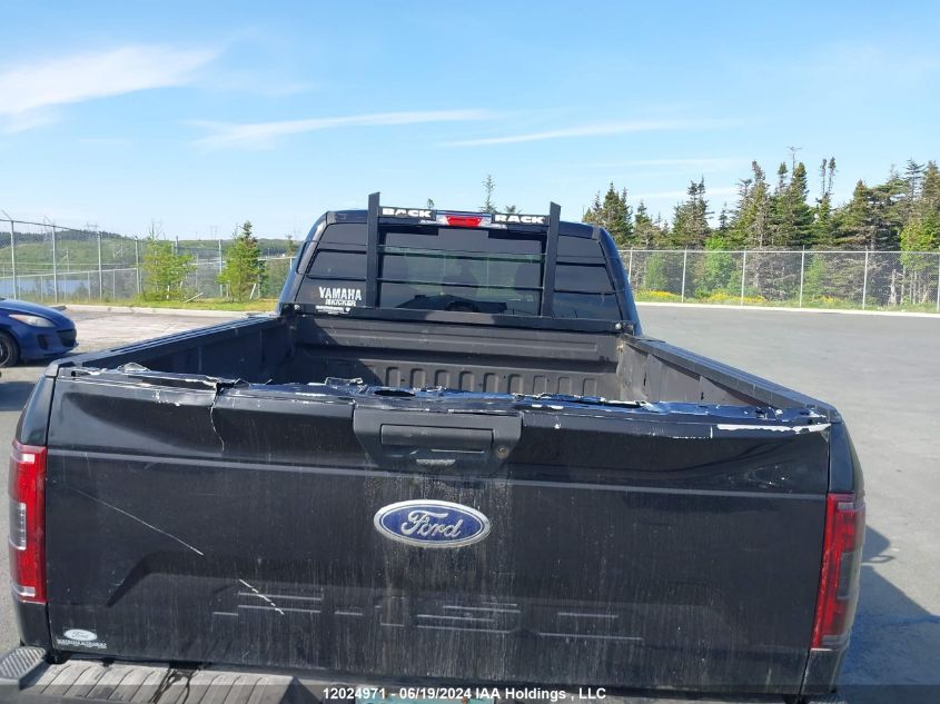 2019 Ford F150 Super Cab VIN: 1FTFX1E59KKE54562 Lot: 12024971