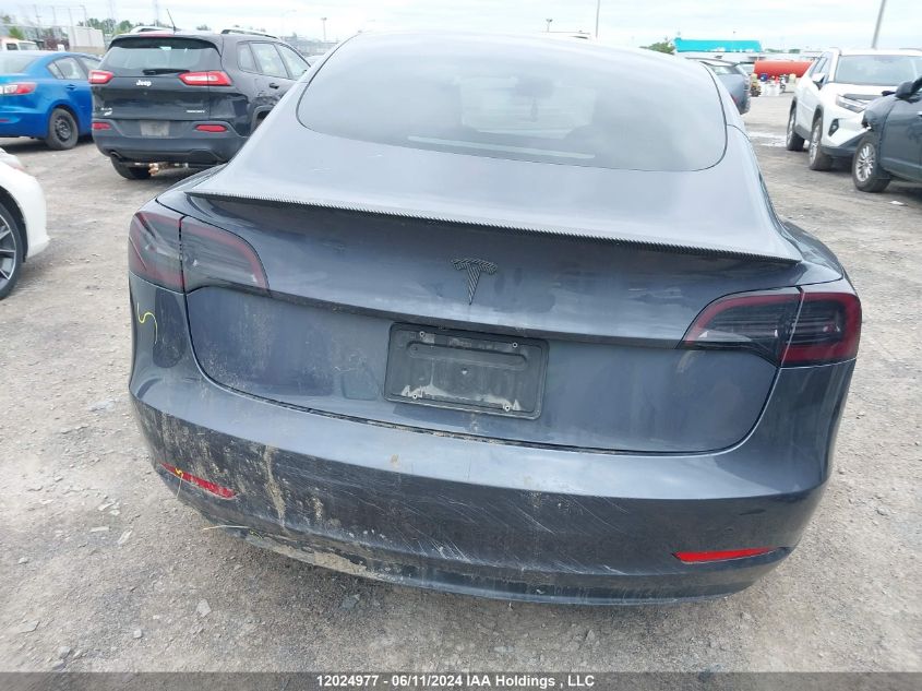 2023 Tesla Model 3 VIN: LRW3E1FA2PC899888 Lot: 12024977