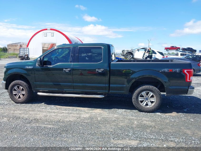 2016 Ford F150 Supercrew VIN: 1FTFW1EF9GFC42188 Lot: 12024991