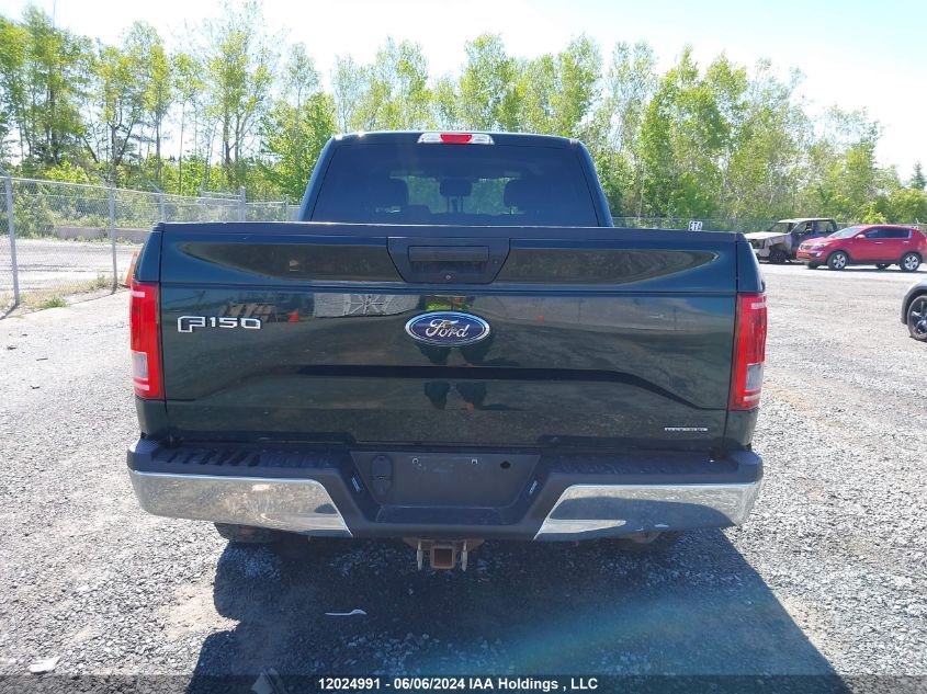 2016 Ford F150 Supercrew VIN: 1FTFW1EF9GFC42188 Lot: 12024991