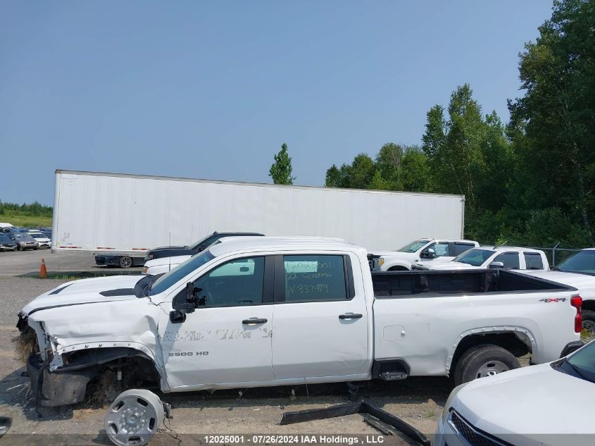 2022 Chevrolet Silverado 2500Hd VIN: 1GC4YLE70NF337919 Lot: 12025001