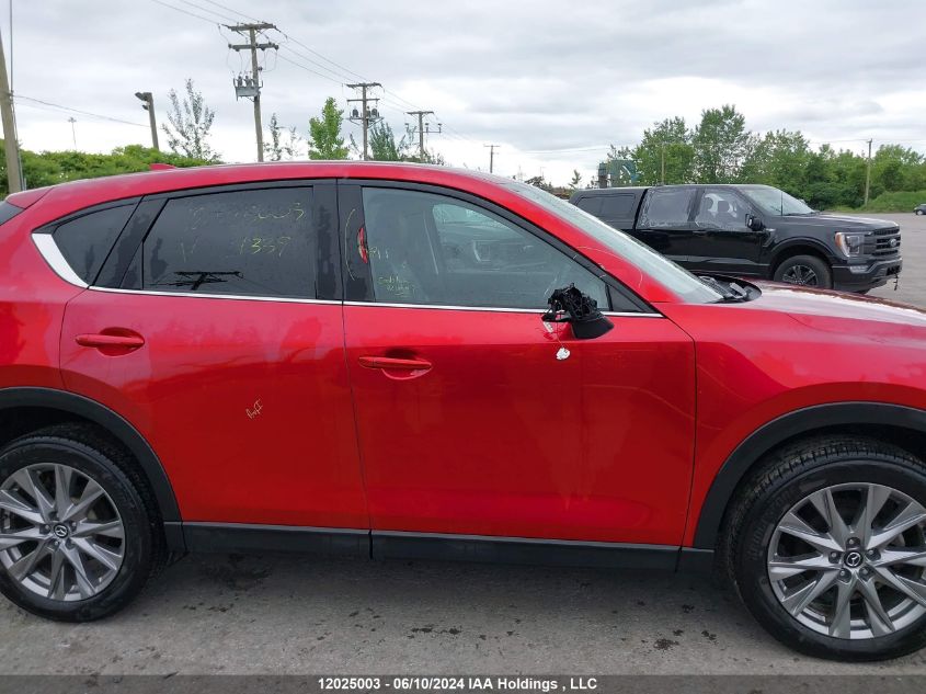 2021 Mazda Cx-5 VIN: JM3KFBDM7M1121339 Lot: 12025003