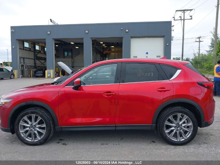 2021 Mazda Cx-5 VIN: JM3KFBDM7M1121339 Lot: 12025003