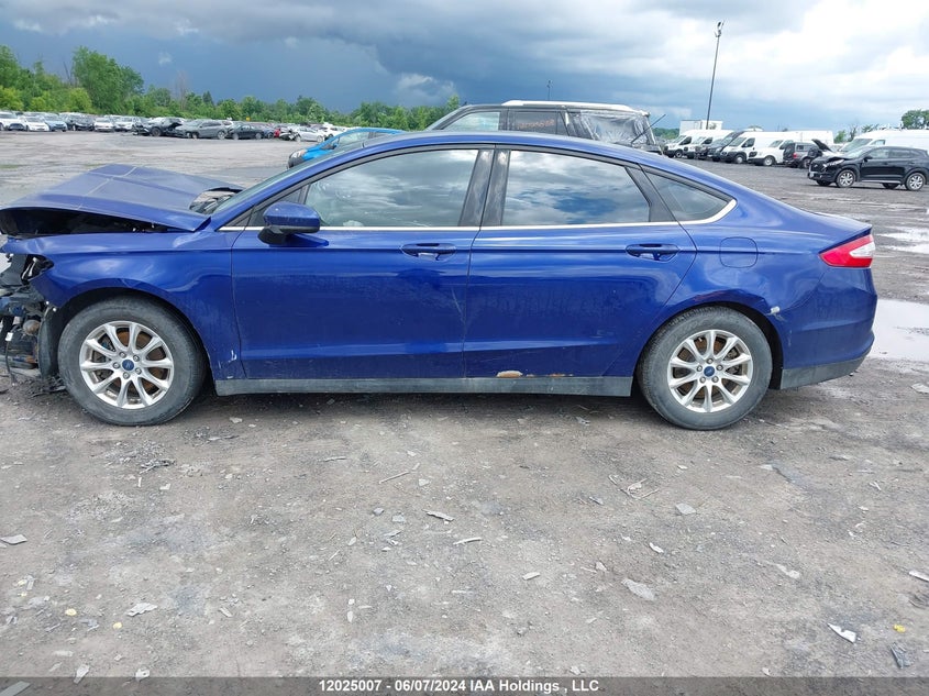 2016 Ford Fusion S VIN: 3FA6P0G72GR153634 Lot: 12025007