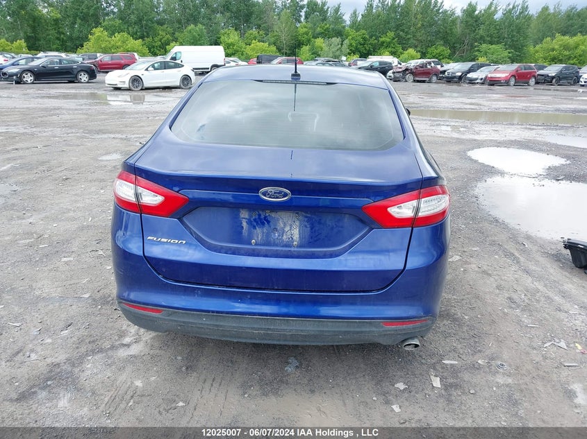 2016 Ford Fusion S VIN: 3FA6P0G72GR153634 Lot: 12025007