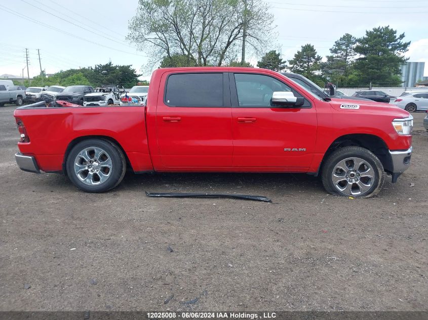 2022 Ram 1500 Big Horn/Lone Star VIN: 1C6RRFFTXNN326344 Lot: 12025008