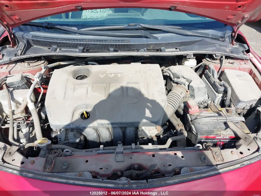 2009 Toyota Corolla Le VIN: 2T1BU40E19C015318 Lot: 12025012