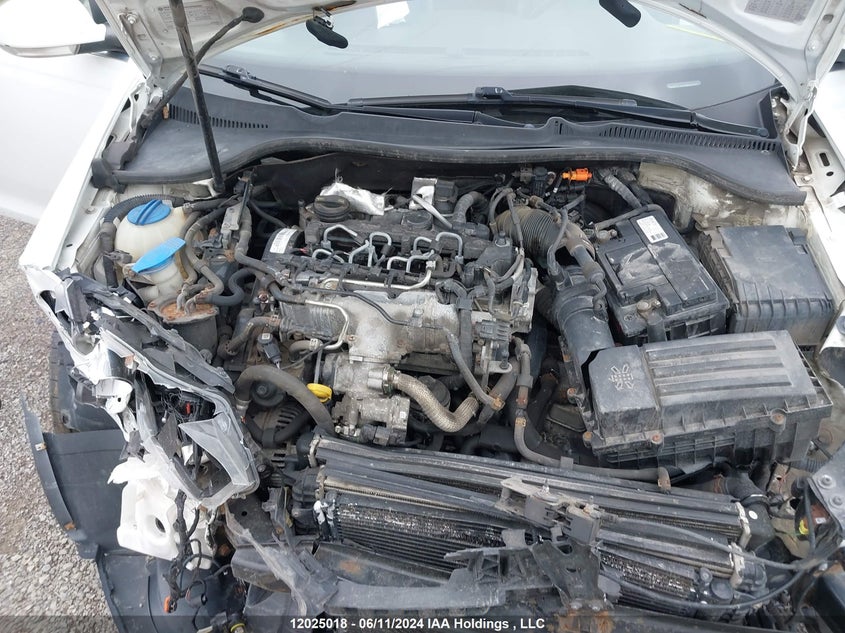 2014 Volkswagen Jetta Tdi VIN: 3VWPL7AJ8EM627326 Lot: 12025018