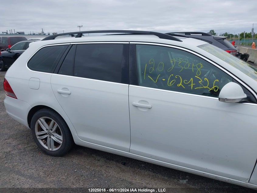 2014 Volkswagen Jetta Tdi VIN: 3VWPL7AJ8EM627326 Lot: 12025018