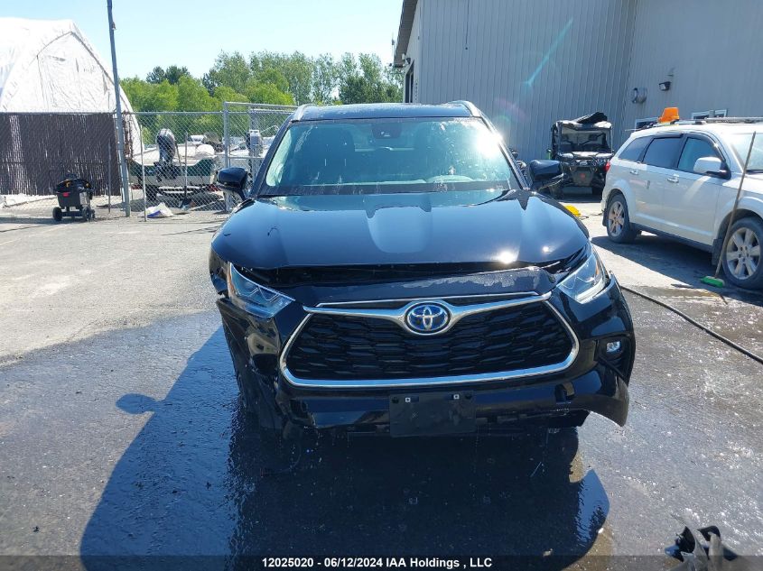 2023 Toyota Highlander Hybrid Limited/Hybrid Platinum VIN: 5TDXBRCH8PS578076 Lot: 12025020