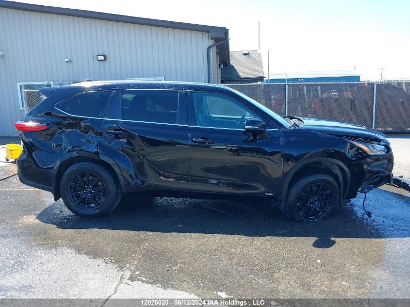 2023 Toyota Highlander Hybrid Limited/Hybrid Platinum VIN: 5TDXBRCH8PS578076 Lot: 12025020