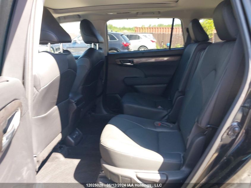 2023 Toyota Highlander Hybrid Limited/Hybrid Platinum VIN: 5TDXBRCH8PS578076 Lot: 12025020