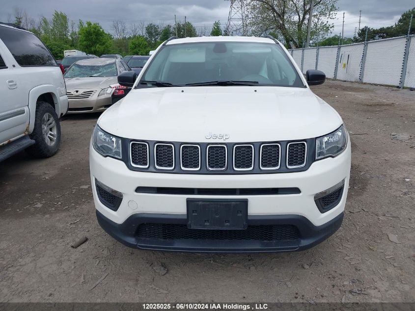 2021 Jeep Compass VIN: 3C4NJCAB6MT567763 Lot: 12025025