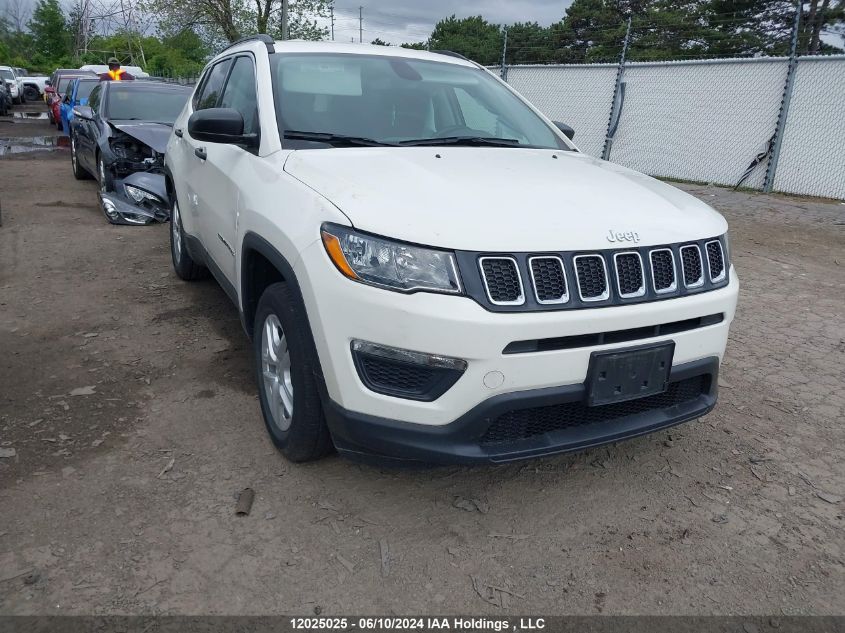 2021 Jeep Compass VIN: 3C4NJCAB6MT567763 Lot: 12025025