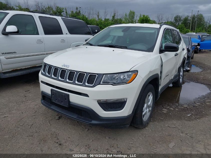 2021 Jeep Compass VIN: 3C4NJCAB6MT567763 Lot: 12025025