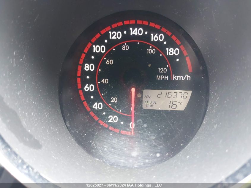 2005 Toyota Matrix Xr VIN: 2T1KR32E25C919536 Lot: 12025027