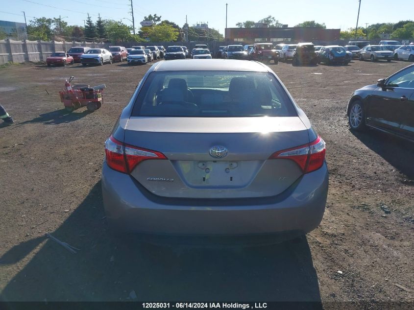 2015 Toyota Corolla Ce/Le/S VIN: 2T1BURHEXFC320653 Lot: 12025031