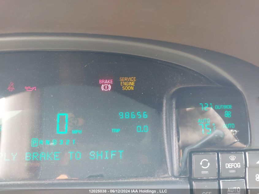 1998 Cadillac Deville Standard VIN: 1G6KD54Y5WU804227 Lot: 12025038