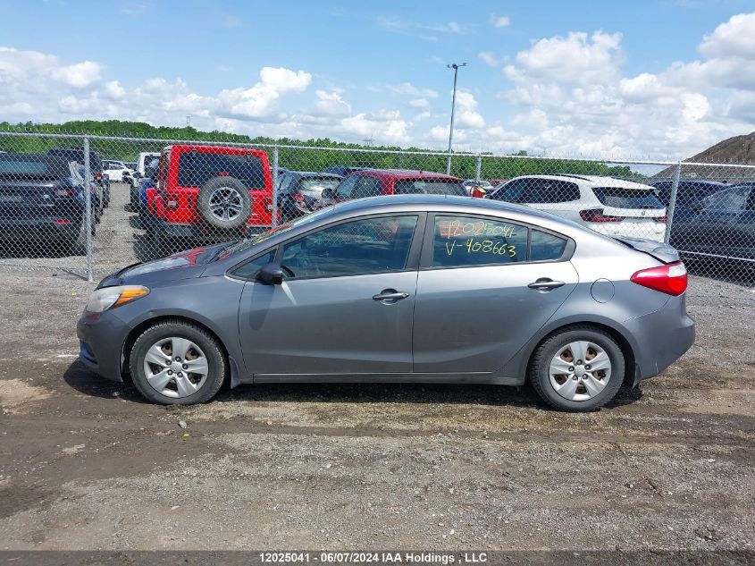 2015 Kia Forte VIN: KNAFK4A65F5408663 Lot: 12025041