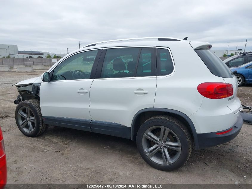 2017 Volkswagen Tiguan VIN: WVGLV7AXXHK018648 Lot: 12025042