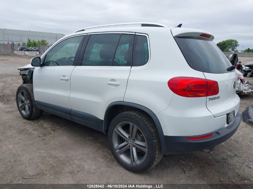 2017 Volkswagen Tiguan VIN: WVGLV7AXXHK018648 Lot: 12025042