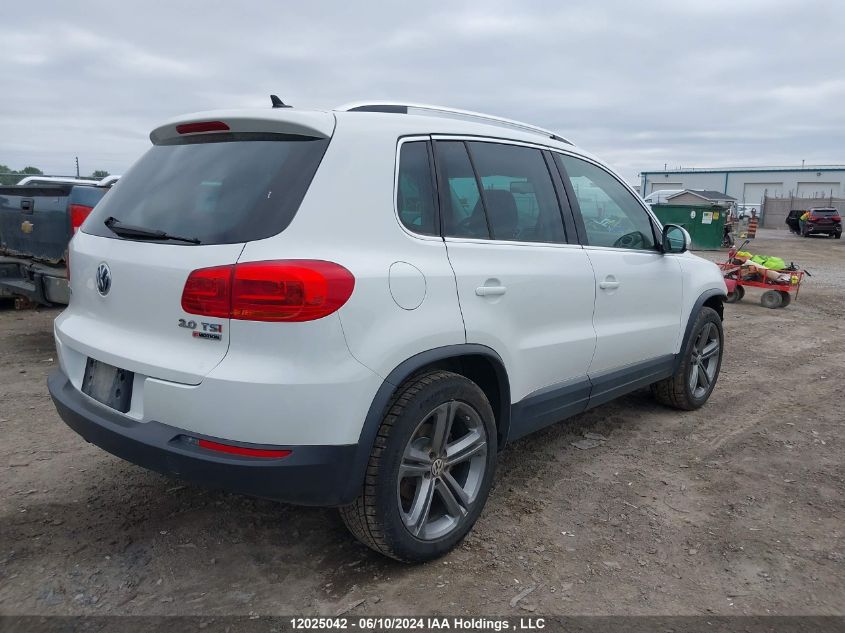 2017 Volkswagen Tiguan VIN: WVGLV7AXXHK018648 Lot: 12025042