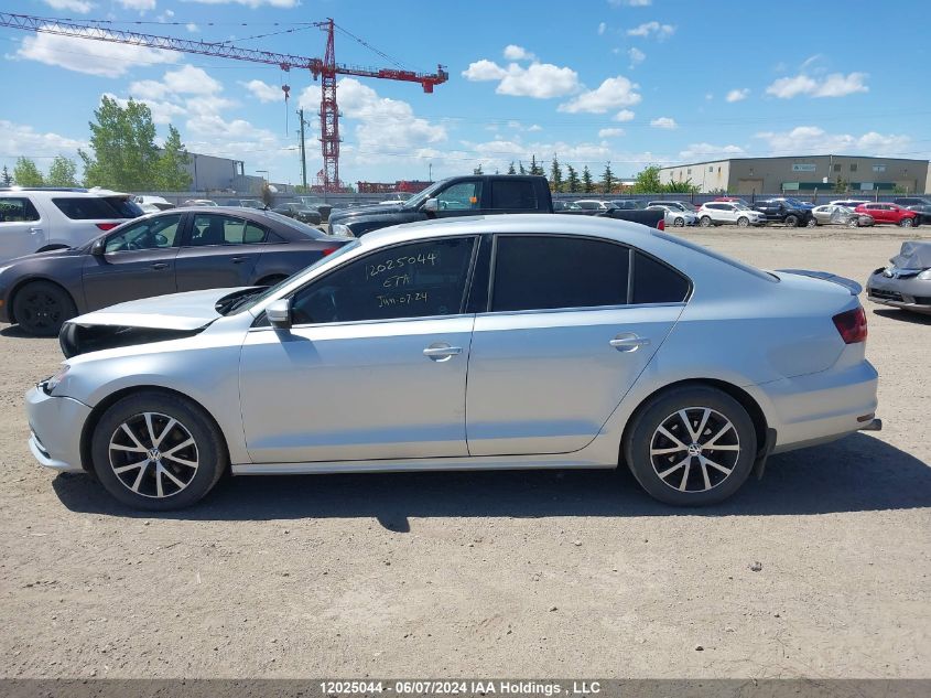 2016 Volkswagen Jetta Sedan VIN: 3VWB67AJ7GM269513 Lot: 12025044