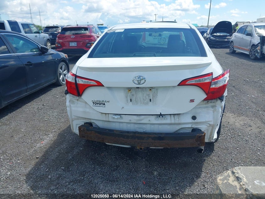2015 Toyota Corolla Ce/Le/S VIN: 2T1BURHE9FC357211 Lot: 12025050