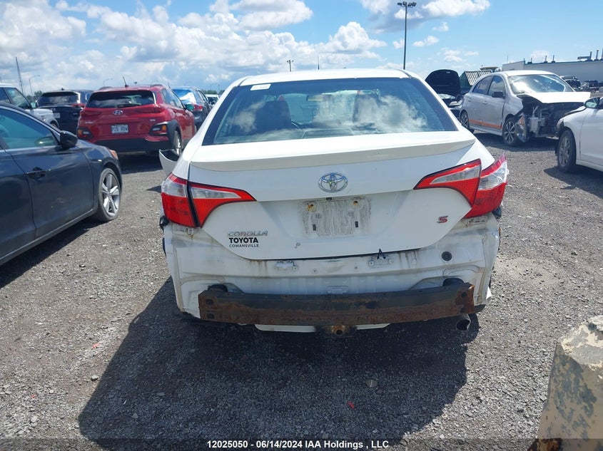 2015 Toyota Corolla Ce/Le/S VIN: 2T1BURHE9FC357211 Lot: 12025050