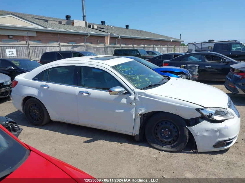 2012 Chrysler 200 Limited VIN: 1C3CCBCG4CN170334 Lot: 12025059