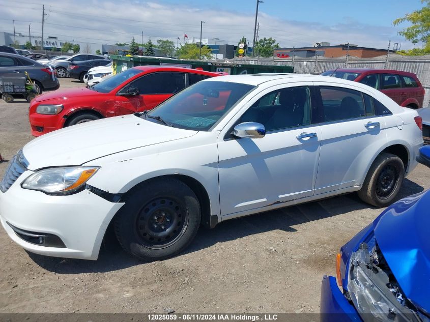 2012 Chrysler 200 Limited VIN: 1C3CCBCG4CN170334 Lot: 12025059