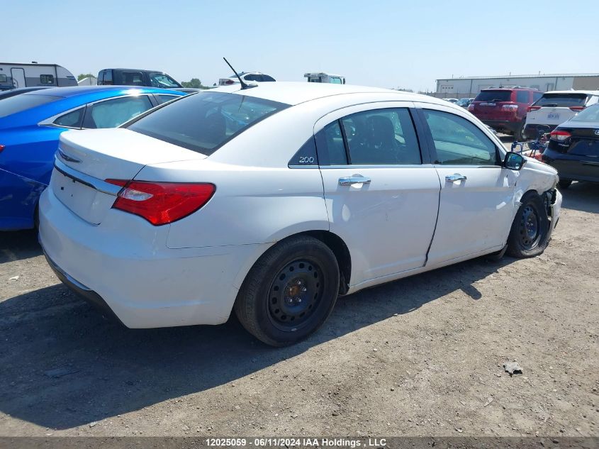 2012 Chrysler 200 Limited VIN: 1C3CCBCG4CN170334 Lot: 12025059