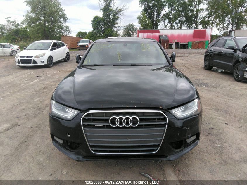 2013 Audi A4 VIN: WAUDFCFL9DN038609 Lot: 12025060