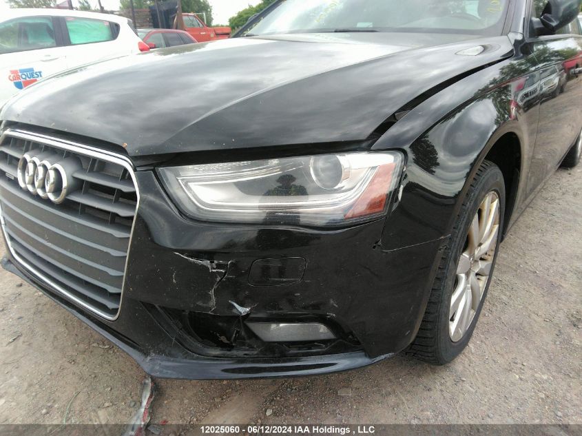 2013 Audi A4 VIN: WAUDFCFL9DN038609 Lot: 12025060