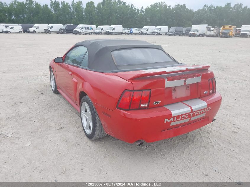 2000 Ford Mustang Gt VIN: 1FAFP45X8YF165439 Lot: 12025067