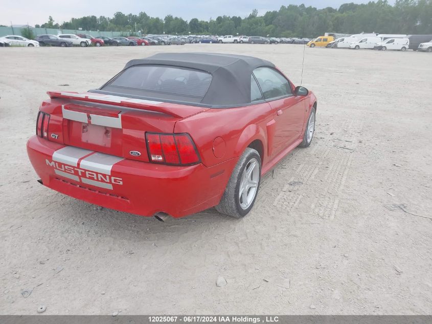 2000 Ford Mustang Gt VIN: 1FAFP45X8YF165439 Lot: 12025067